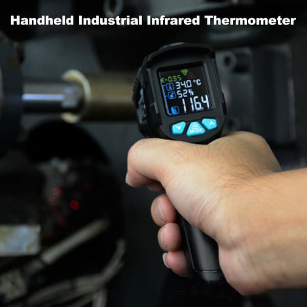 Højpræcisions Håndholdt Infrarødt Termometer Industrielt Termometer
