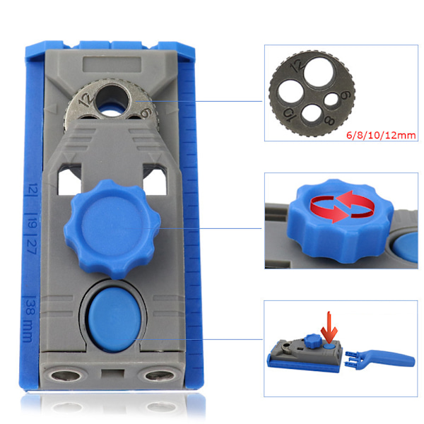 Wood Woodwork Guides Joint Angle Tool Carpentry Locator - Pocket