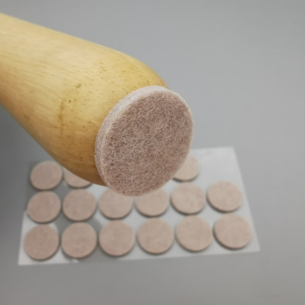 Set om 3, självhäftande filtmatta möbelmatta - premium möbler