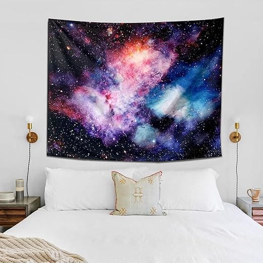 1kpl Galaxy, 200CM*150CM Mandala-seinävaate, Galaxy-seinävaate, Astron