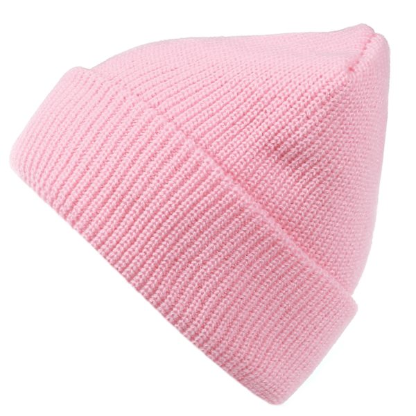 Slöa Beanie-mössor Vinter Stickade Mössor Mjuka Varma Skidmössa Unisex