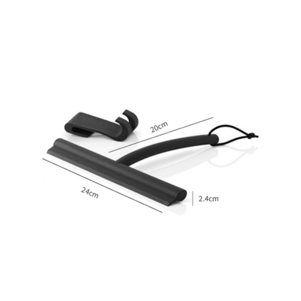 Bruse Squeegee, Squeegee med Silikonholder Bruse Squeegee wi