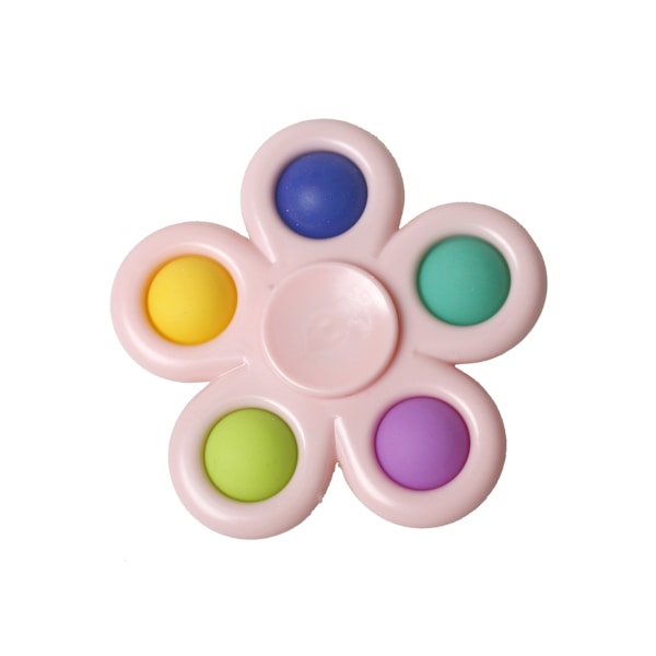 Set med 2 bulk leksaker för barn (rosa färg)