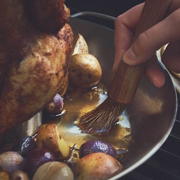 Rosteri i rostfritt stål för fjäderfä, fjäderfärotisserie med Remo