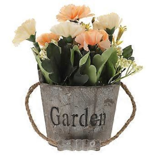 Bordsdekoration Liten Krukväxt Prydnad Konstgjorda Växter och Blommor Prydnad Heminredning
