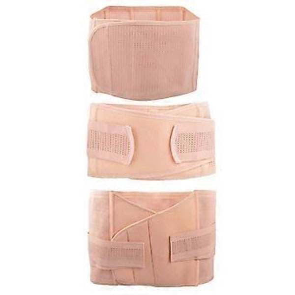 Postpartum Stödbälte Ryggstöd Mageband Shapewear (B L) B L