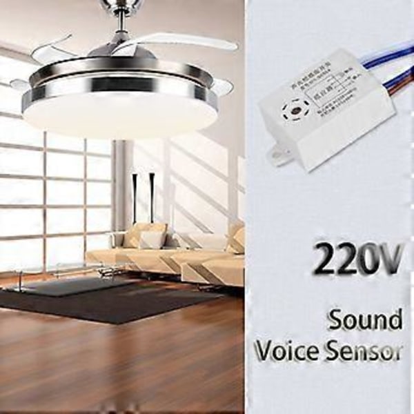 MRSK50A Smart Switches Modul til Boligforbedring 220V Detektor Lyd Stemmesensor Intelligent
