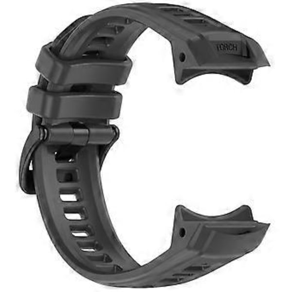 Til Garmin Instinct 3 45mm Urrem 22mm Silikone Udskiftningsrem Graphite Grey