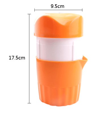 Orange 2 st manuella juicepressar, 2 st juicepress enkel juice squeezer manu