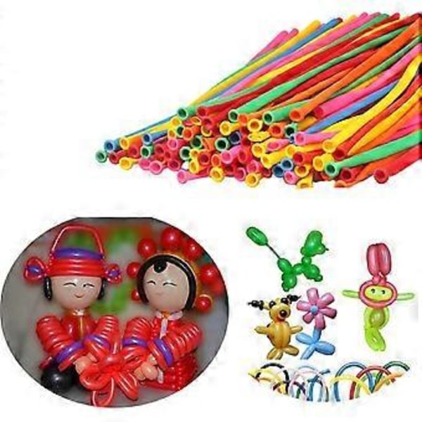 200 stk. Latex Ballonger Modellering Ballonger Festutstyr