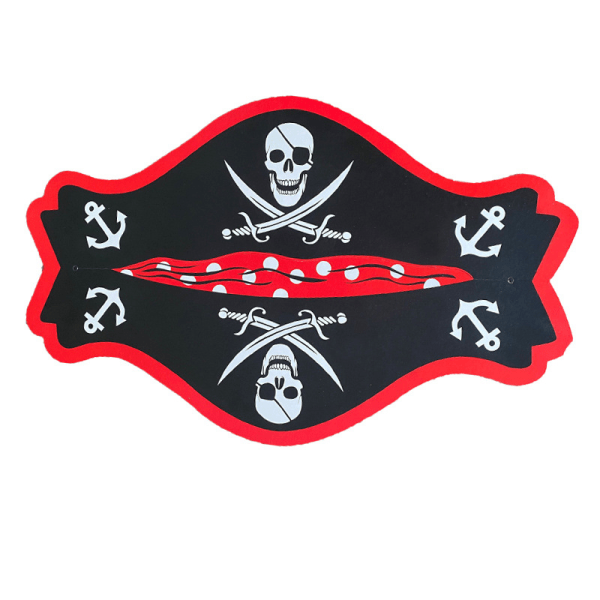 Papir Pirate Party Hats til Halloween (24 Pack) Pirate Theme Toddl