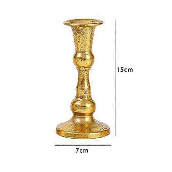 Ljusstake Pillar Ljusstakar Dekorativa Bröllopsljusstakar, Ljusstake för Alla Rumsdekorationer Mittpunkt Bröllopsceremoni (Stil D) Style D