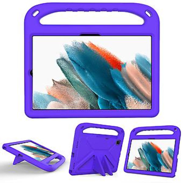 Kontrastfärgat skal för Samsung Galaxy Tab A7 Röd Blue