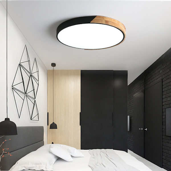 LED 18W Tretaklampe med Fjernkontroll Dimmbar Lysstyrke