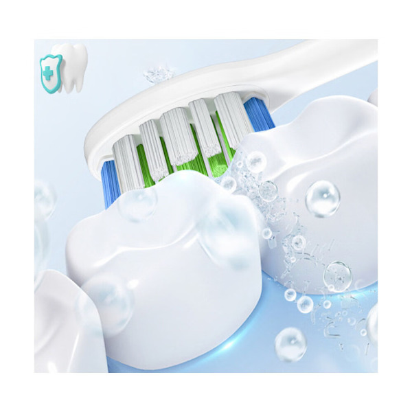 5 pakkausta (valkoinen huoltomalli) sopii Philips HX67309023 rep