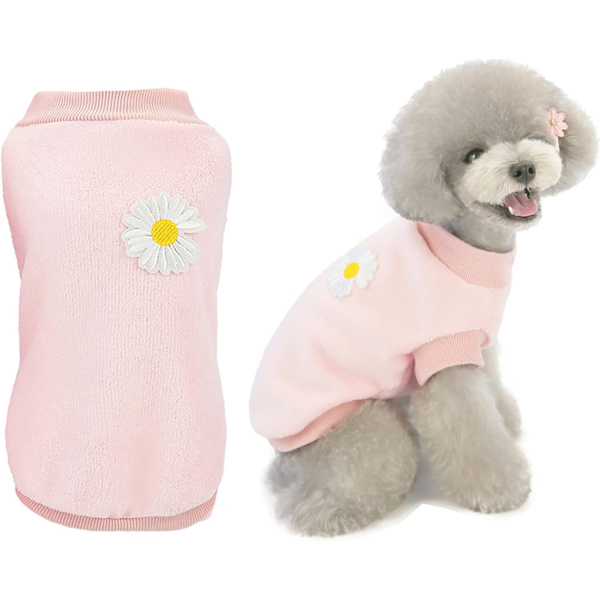 1 stk. Hundetrøje Hundetøj Fleece Hundetrøje Varm Vinter Sweats