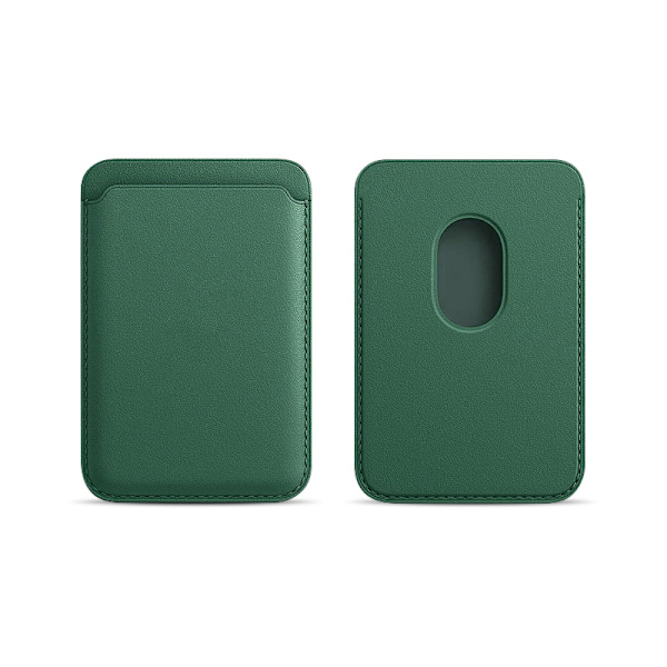 Sequoia Green - Lompakko iPhone 12/13/14 Mini/Plus/Pro/Max, Ca