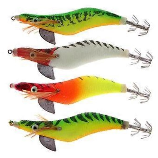 3.0# Blekksprut Jigger Lysende Fiske Lokker Kunstig Agn Reker (Farge A) Color A