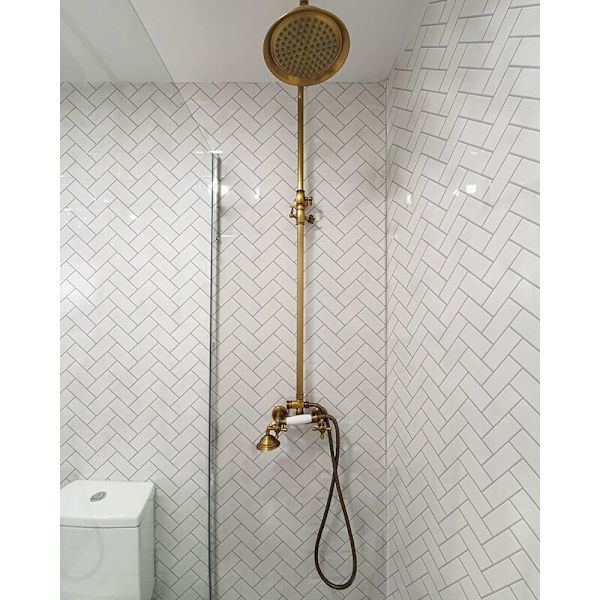 Set om 3, självhäftande kakelplattor för kök, självhäftande plattor för vägg, b