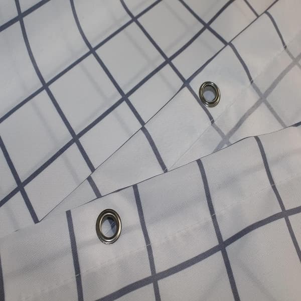 Duschdraperi 180 x 180 cm Mögelresistent Vattentät Tjock
