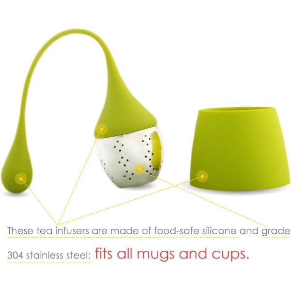 (2 kpl) Jouluhattu Alkuperäinen Tee Infuser, Pallo a The Food S