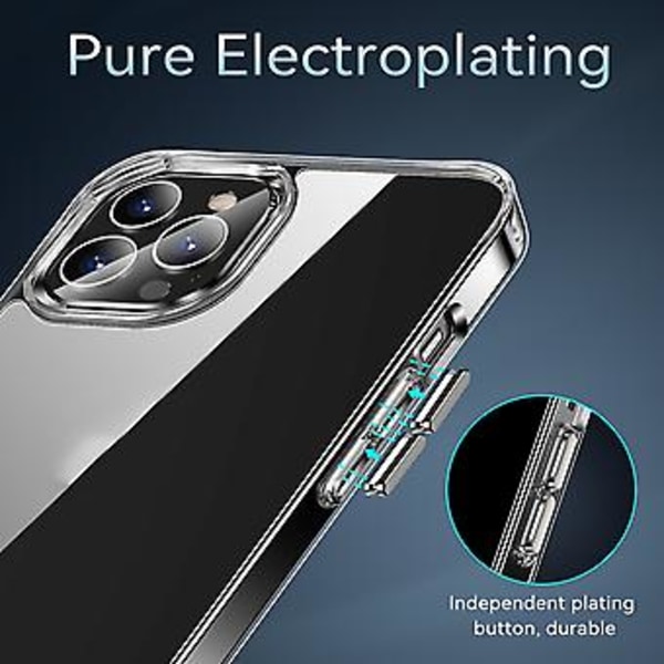 Transparent Telefon Cover til iPhone 14 Pro