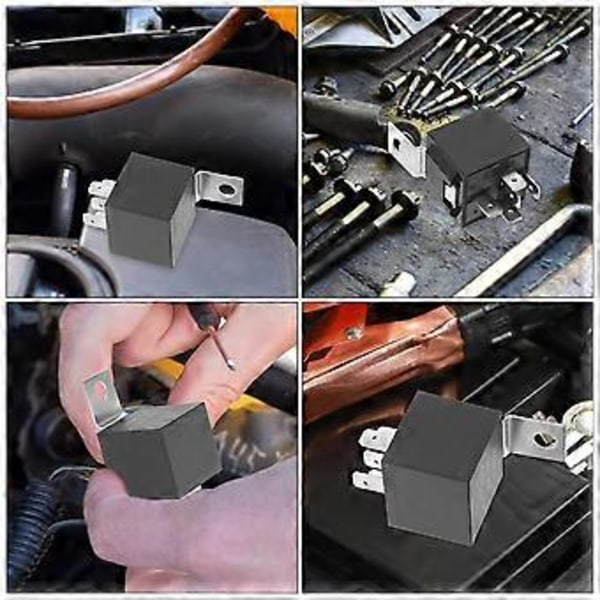 2 kpl Auton rele Auton rele 5-nastainen vaihto 40 ampeerin rele 24 voltin veneen rele
