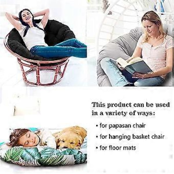 Golvkuddar Runda Stolsdynor, Sittdynor för Utomhusbruk Rose Red 60*60cm