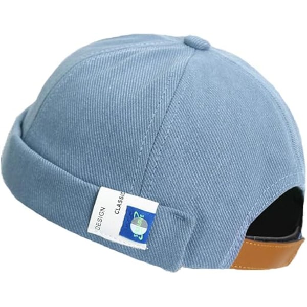 Bøttehatt Menn Docker Lue Dame Caps Ny Urban Stil Rullet Kant