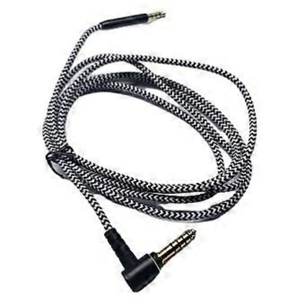 Fleksibelt nylonkabel til 1000XM4 100AAP 100ABN øretelefonledning Klar lyd 3,5 mm 4,4 mm Balance Head Headsets Cord