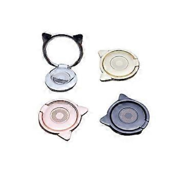 2 Stycken Mobiltelefon Ringhållare Fingerhållare Mobiltelefonhållare Katt 360 Graders Rotation Mobiltelefon Ringhållare Finger Katt Smartphone Fingerhållare Cel