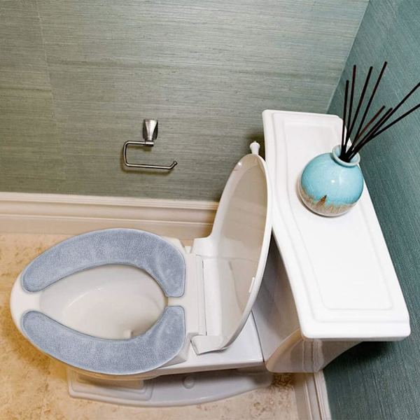 WC-istuimen pehmuste, 2 kpl Muistivaahtoa WC-istuimen pehmuste Pestävä