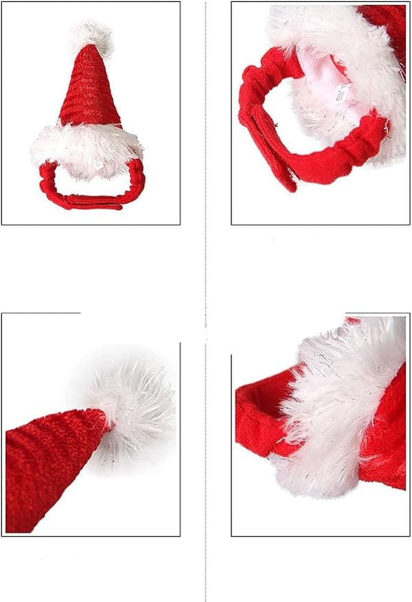 Julehat til kæledyr, Julemandshue til kæledyr, Julekostume til kæledyr