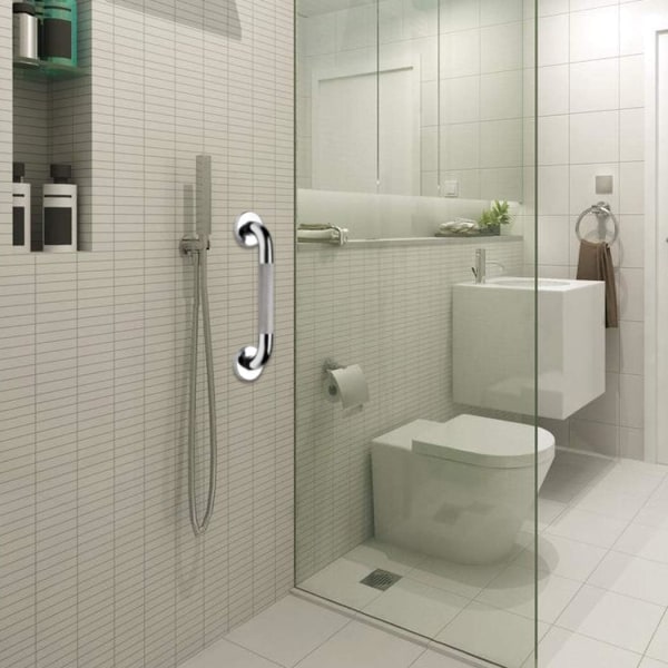Toaletthandtag i rostfritt stål Handtag för badkar Väggmontering