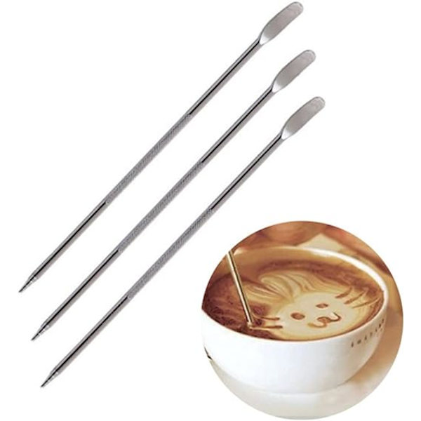 Stylo d'art de décoration de café au lait Barista, outil de décor