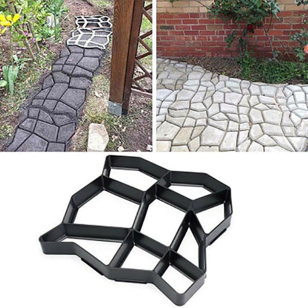 1 stk. pakke, 36*36cm haveform, elegant design, nem at bruge