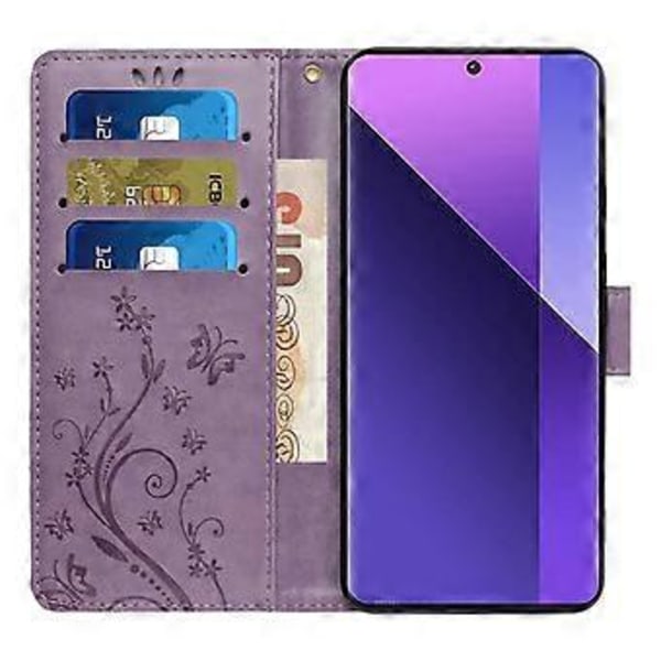 För Motorola Moto G85 5G/S50 Neo 5G Fodral PU Läder Plånboksfodral med Rem Style G