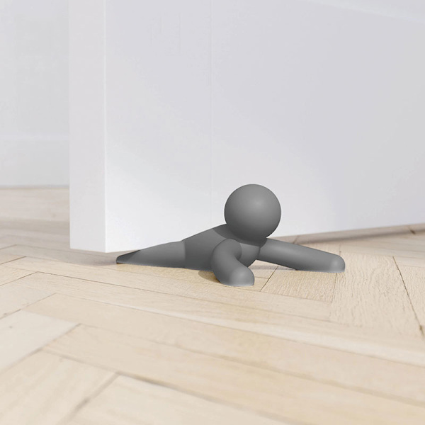 Söt dörrstopp, 2-pack dörrstopp, flexibel och effektiv