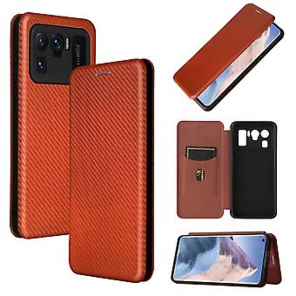 Läderfodral för Xiaomi Mi 11 Ultra Black