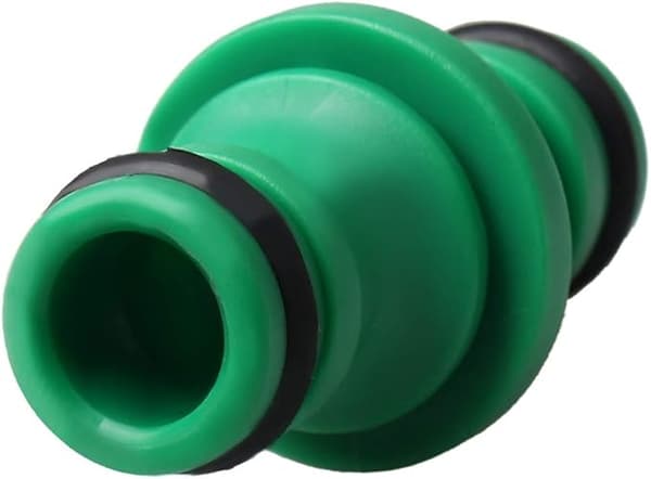 6 stk. dobbeltslangekobling, dobbelt haneslangekobling plast