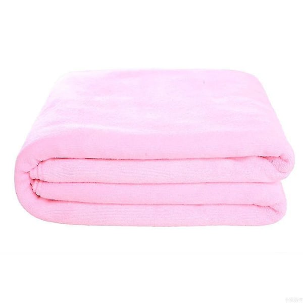 Eksplosive modeller Mikrofiber-badehåndklæde, superblødt, superabsorberende og hurtigtørrende, ikke falmer, gråt håndklæde.70x140 cm.Pink