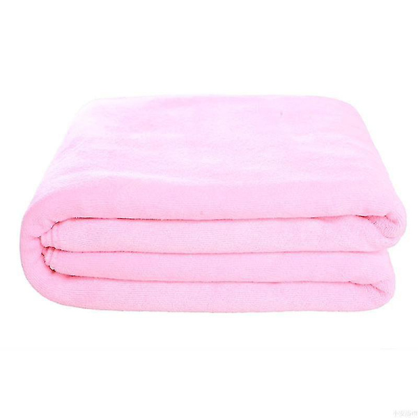 Explosive Models Mikrofiber Badehåndkle, Supermykt, Superabsorberende og Hurtigtørkende, Ingen Falming, Grått Håndkle. 80x180 cm. Rosa Pink 80x180CM