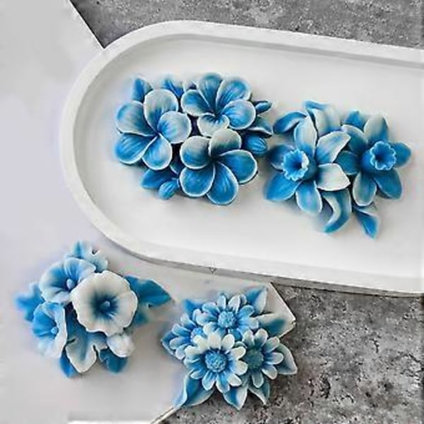 Smuk Blomsterlysform Fleksibel Silikoneform Til At Skabe Elegante Blomsterlys Til Enhver Lejlighed Daisy H0693