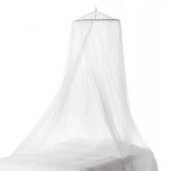 Myggnät för säng, King size sänghimmel hängande gardin nät