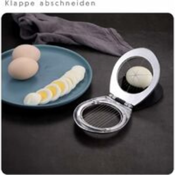 Rostfri skärare med 2 i 1 hållbara metallskivor
