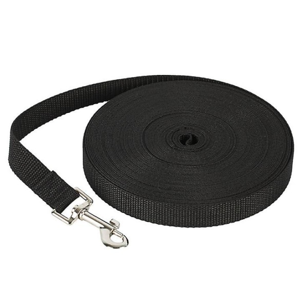 50m Pet Hund Snor, Udendrs Tracking Snor For Store Hunde.20M*2.5CM.black