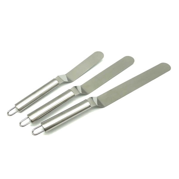 Kulma Konditoria Spatula, Ruostumaton Teräs Melaspatula, Koristelu