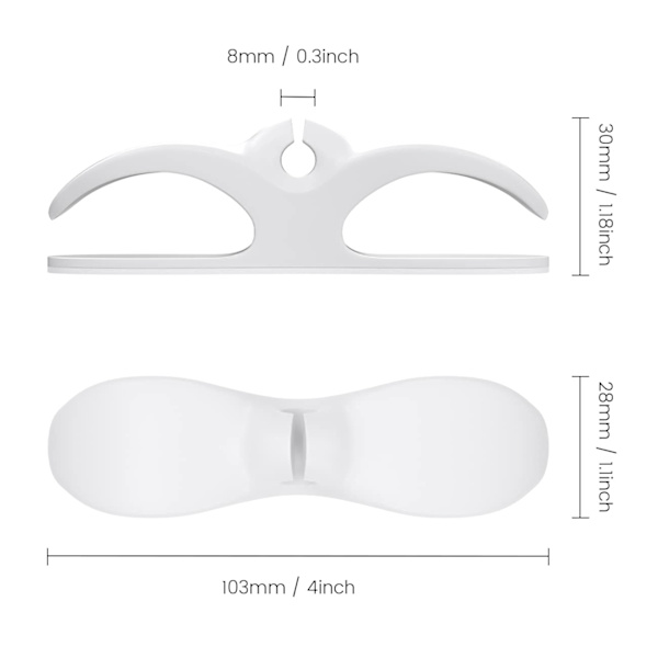 2 stk Grønn Apparatledning Organizer - Lim Organizer for Sma