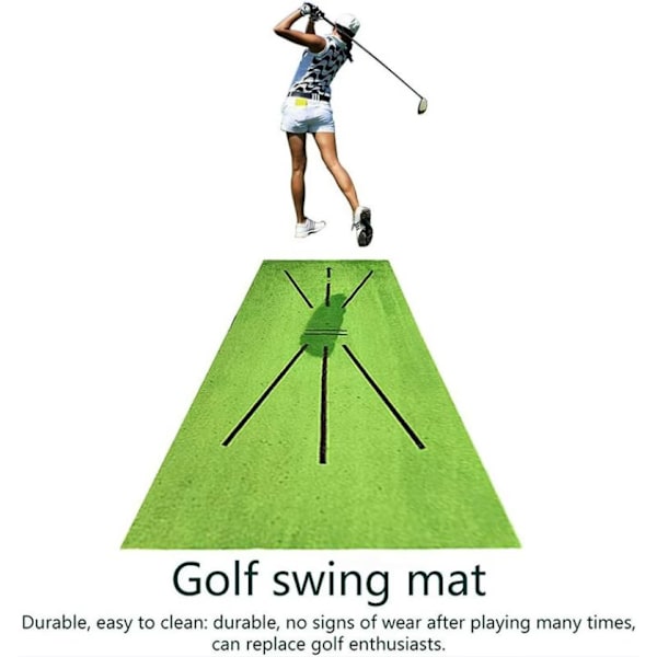 Golf treningsmatte for sving golf treningsmatte batting minigolf