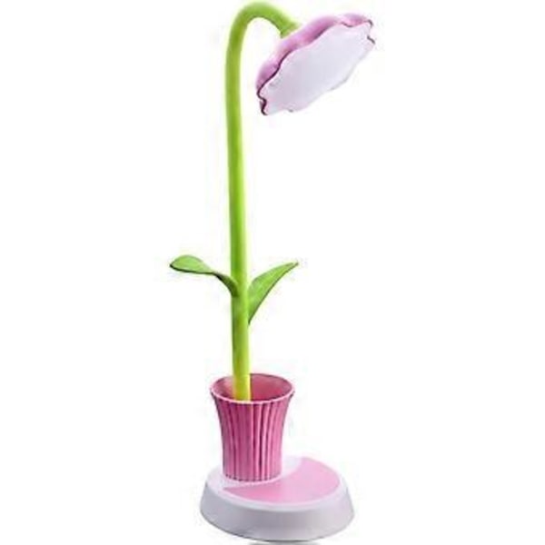 Skrivebordslampe for barn, USB-oppladbar bordlampe, Nattbordslampe for barn LED Bordlampe Barn Dimbar Nattlampe med Sensor